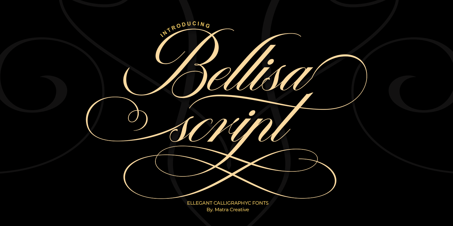 Шрифт Bellisa Script